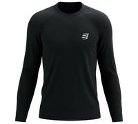 Compressport - Performance L/S T-Shirt - T-shirt de running - XL - black / white