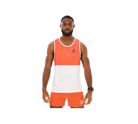 Compressport - Performance Singlet - T-shirt de running - L - tigerlily / star white