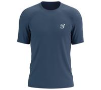 T-shirt Compressport Performance manches courtes bleu indigo - L