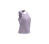 Compressport Performance Singlet Femme Lilas - Débardeurs de running femmes L