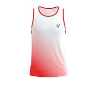 Debardeur compressport performance rouge blanc homme