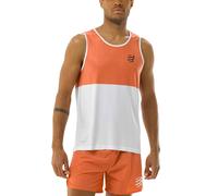 Compressport - Performance Singlet - T-shirt de running - M - tigerlily / star white