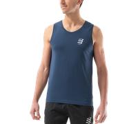 Compressport Performance Singlet M Débardeurs L Bleu