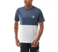 Compressport - Performance S/S T-Shirt - T-shirt de running - M - peacoat / vaporous grey / white