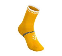 Compressport - Pro Marathon Socks V2.0 - Chaussettes de running - T4 - EU 45-48 - sunflower / white
