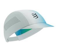 Compressport - Casquette à visière articulée - Pro Racing Cap Star White/Blue-Green - Blanc Blanc