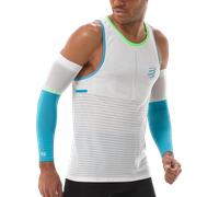 Debardeur compressport pro racing blanc homme
