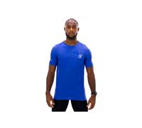 Maillot manches courtes compressport pro racing bleu