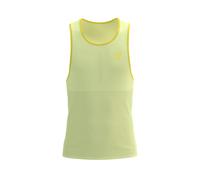 Debardeur compressport pro racing jaune vert homme