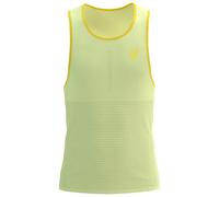 Debardeur compressport pro racing jaune vert homme