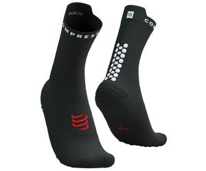 COMPRESSPORT Pro Racing Socks V4.0 Run High - Mixte - Noir / Jaune - taille 42-44- modèle 2026
