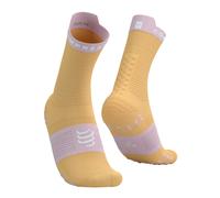 Chaussettes Compressport Pro Racing v4.0 Run High orange violet - T2