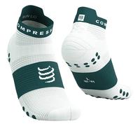 Compressport PRO RACING SOCKS V4.0 RUN LOW Blanc - Chaussettes de running hommes 35/38