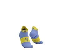 Compressport Pro Racing Socks v4.0 Run Low Bleu - Chaussettes de running hommes 42/44