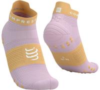 Compressport Pro Racing Socks v4.0 Run Low Chaussettes T3 Rose