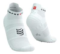 Chaussettes Compressport Pro Racing v4.0 Run Low blanc noir - T3