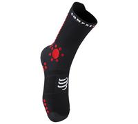 Chaussettes Compressport Pro Racing v4.0 Trail noir rouge - T1