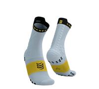 Compressport Pro Racing Socks v4.0 Trail Gris - Chaussettes de running hommes 42/44