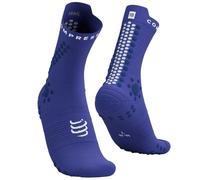 COMPRESSPORT Pro Racing Socks V4.0 Trail - Mixte - Bleu - taille 42-44- modèle 2026
