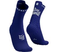 Compressport Pro Racing Socks V4.0 Trail Stay Behind Chaussettes T1 Bleu