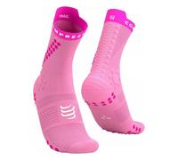 Chaussettes Compressport Pro Racing v4.0 Trail rose intense - T2