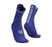 Chaussettes Compressport Pro Racing v4.0 Trail bleu électrique - T2