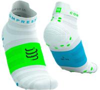 Compressport PRO RACING SOCKS V4.0 ULTRALIGHT RUN LOW Chaussettes T3 Blanc