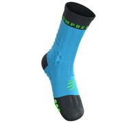 Compressport - Pro Racing Socks Winter Trail - Chaussettes de running - T2 - EU 39-41 - norse blue / black / neon green