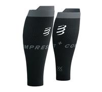 COMPRESSPORT R2 Oxygen Vêtements de compression unisexe pour adulte Noir/gris acier (multicolore), 34-38 cm
