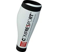 CompresSport R2 V2-Chaussettes de running mixte adulte Blanc blanc FR : S (Taille Fabricant : T1)