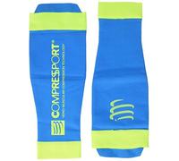 CompresSport R2 V2-Chaussettes de running mixte adulte Bleu Azul Hielo FR : S (Taille Fabricant : T1)