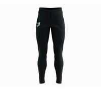 COMPRESSPORT Seamless Pants| Pantalon de Sport Homme sans Couture | Respirant et Extensible - Idéal pour Running et Entrainement (FR/ES, Alpha/Lettres, TG, Taille Normale, Taille Normale, Noir)