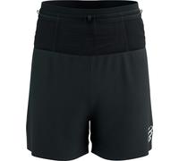 Compressport - Short de trail 2 en 1 - Trail Racing 2-In-1 Short M Black - Taille M - Noir Noir M