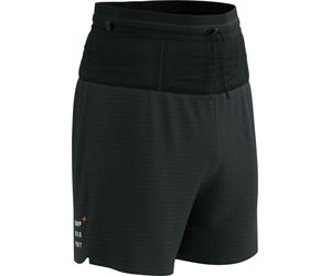 Compressport - Short de trail - Trail Racing Overshort M Black pour Homme - Taille S - Noir Noir S