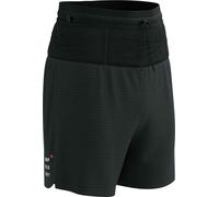 Compressport - Short léger et respirant - Trail Racing Overshort M Black pour Homme - Taille S - Noir Noir S