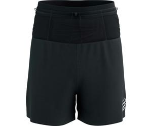 Compressport - Surshort de trail - Trail Racing 2-In-1 Short M Black pour Homme - Taille M - Noir Noir M