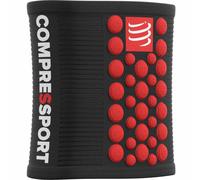 COMPRESSPORT Sweatbands 3d.dots - Homme - Noir / Rouge - taille Unique- modèle 2025