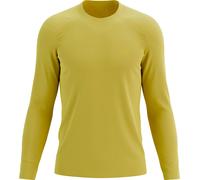 Maillot manches longues compressport performance jaune homme