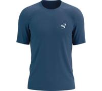 Maillot manches courtes compressport performance bleu homme