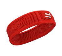 Compressport Thin Headband On/Off Bandeau Running Adulte Unisexe, Rouge, Taille Unique