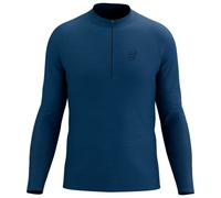 Compressport - Trail Half Zip L/S T-Shirt - T-shirt de running - L - poseidon