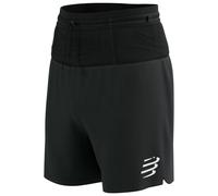 Short 2 en 1 compressport trail racing noir