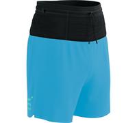 COMPRESSPORT Trail Racing 2-in-1 Short - Mixte - Noir / Bleu - taille XL- modèle 2026