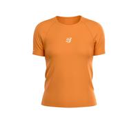 Compressport – T-shirt de trail Trail Racing SS Tshirt W – apricot/orange – Taille M