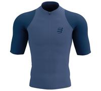T-shirt Compressport Trail Racing Postural manches courtes bleu indigo - XL