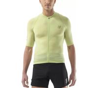 Maillot manches courtes compressport trail racing postural vert homme