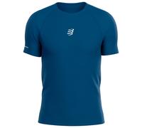Compressport - Trail Racing S/S T-Shirt - T-shirt de running - M - blue saphire / reflective white