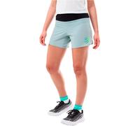 Compressport Short de trail Trail Racing Gris/Vert/Noir Femme Taille M