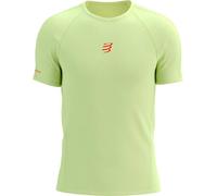 T-shirt Compressport Trail Racing manches courtes vert citron - L