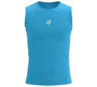 Compressport - Débardeur de trail/running - Trail Racing Tank M Norse Blue pour Homme - Taille S - Bleu Bleu S